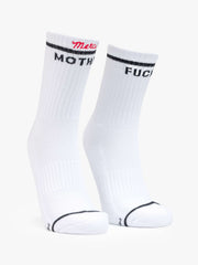 Women THE BABY STEPS MOTHER FUCKER MERCI | Mother Denim White