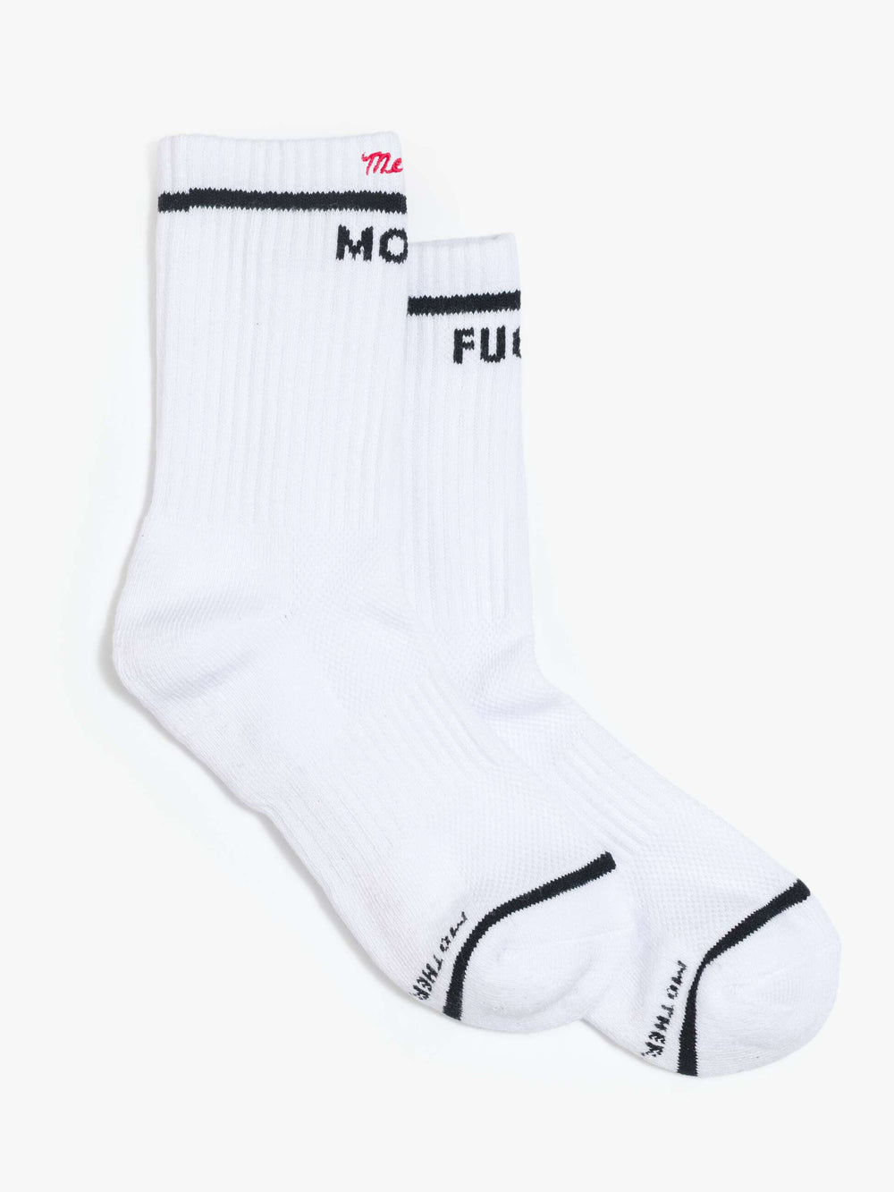 Women THE BABY STEPS MOTHER FUCKER MERCI | Mother Denim White