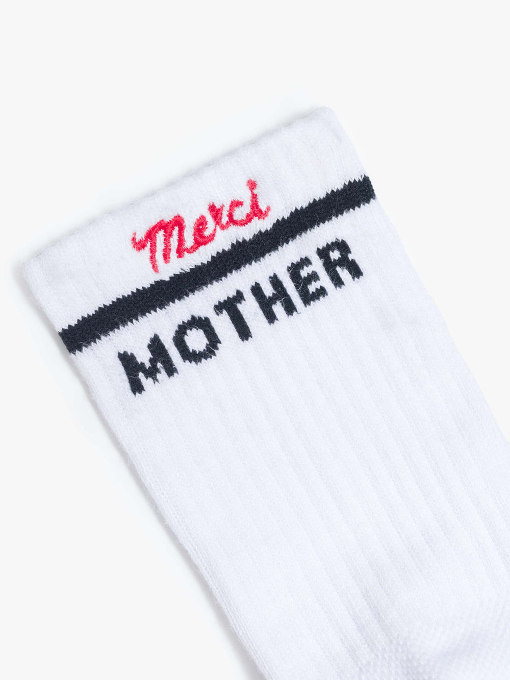Women THE BABY STEPS MOTHER FUCKER MERCI | Mother Denim White