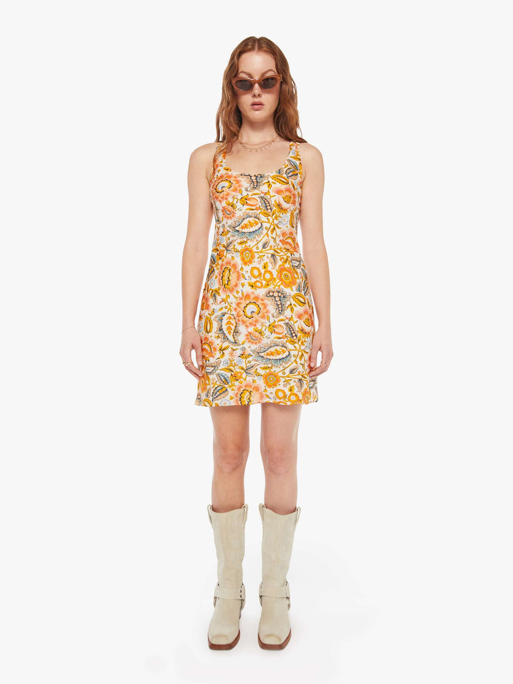 Brands Alix Of Bohemia Addie Dress | Mother Denim TOPAZ FLOWER