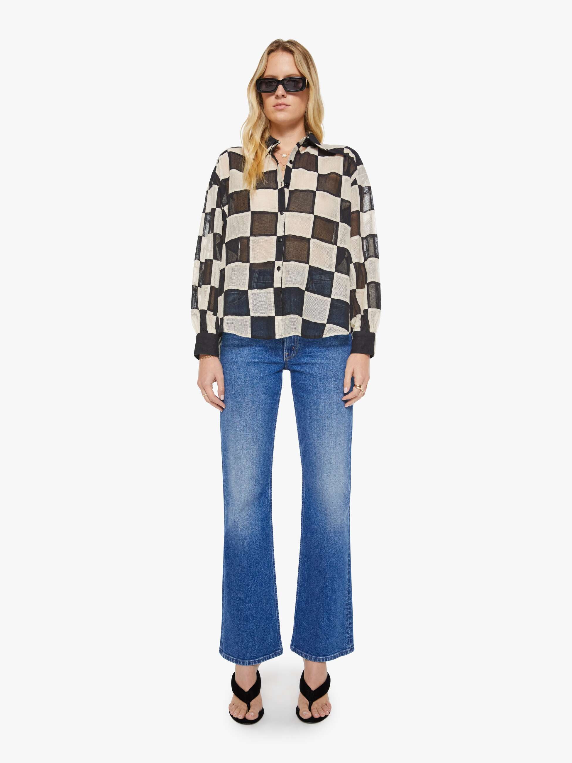 Brands Alix of Bohemia Emery Shirt | Mother Denim HARLEQUIN