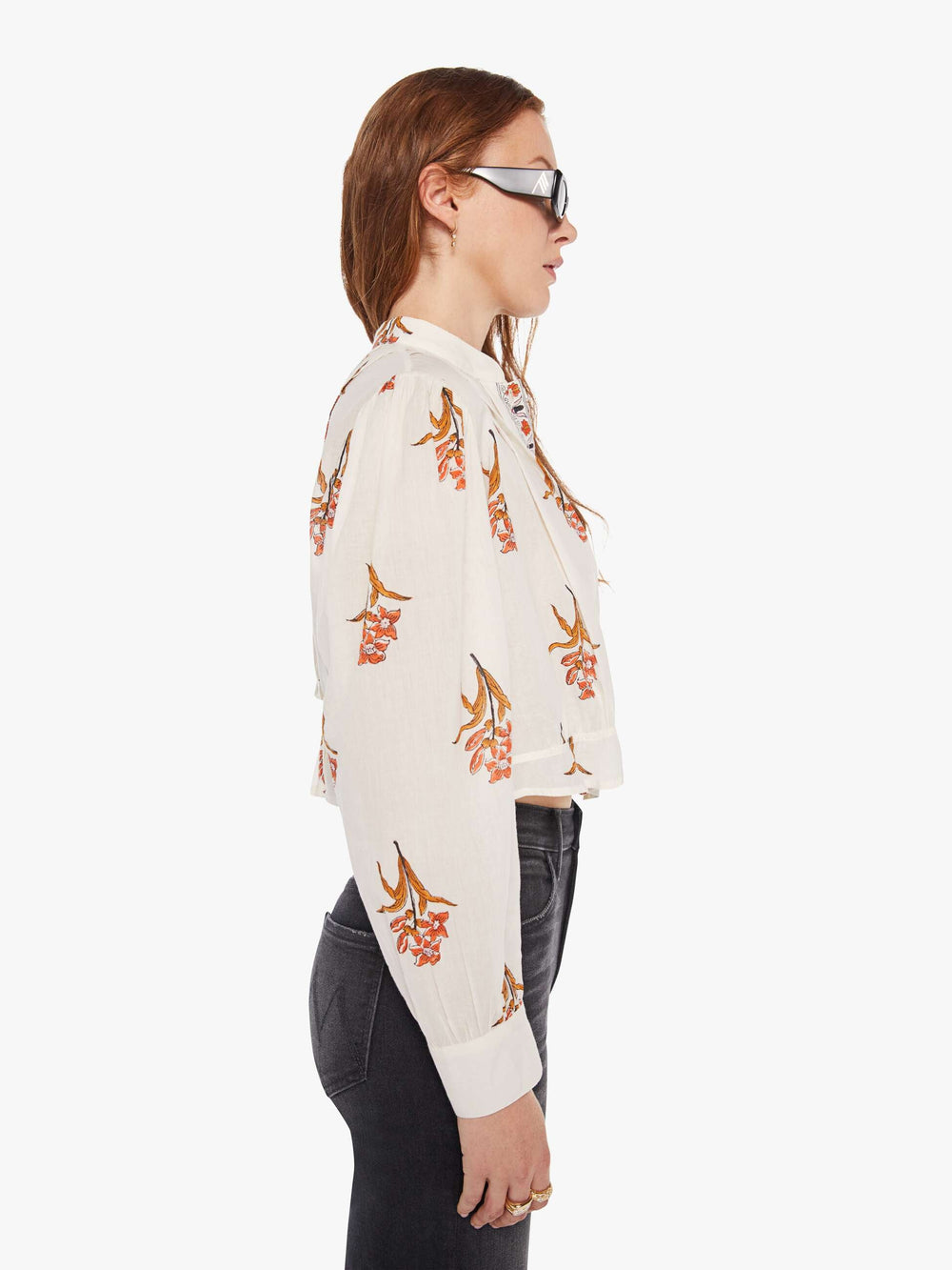 Brands Alix Of Bohemia Ryland Shirt | Mother Denim PERSIMMON FLOWER