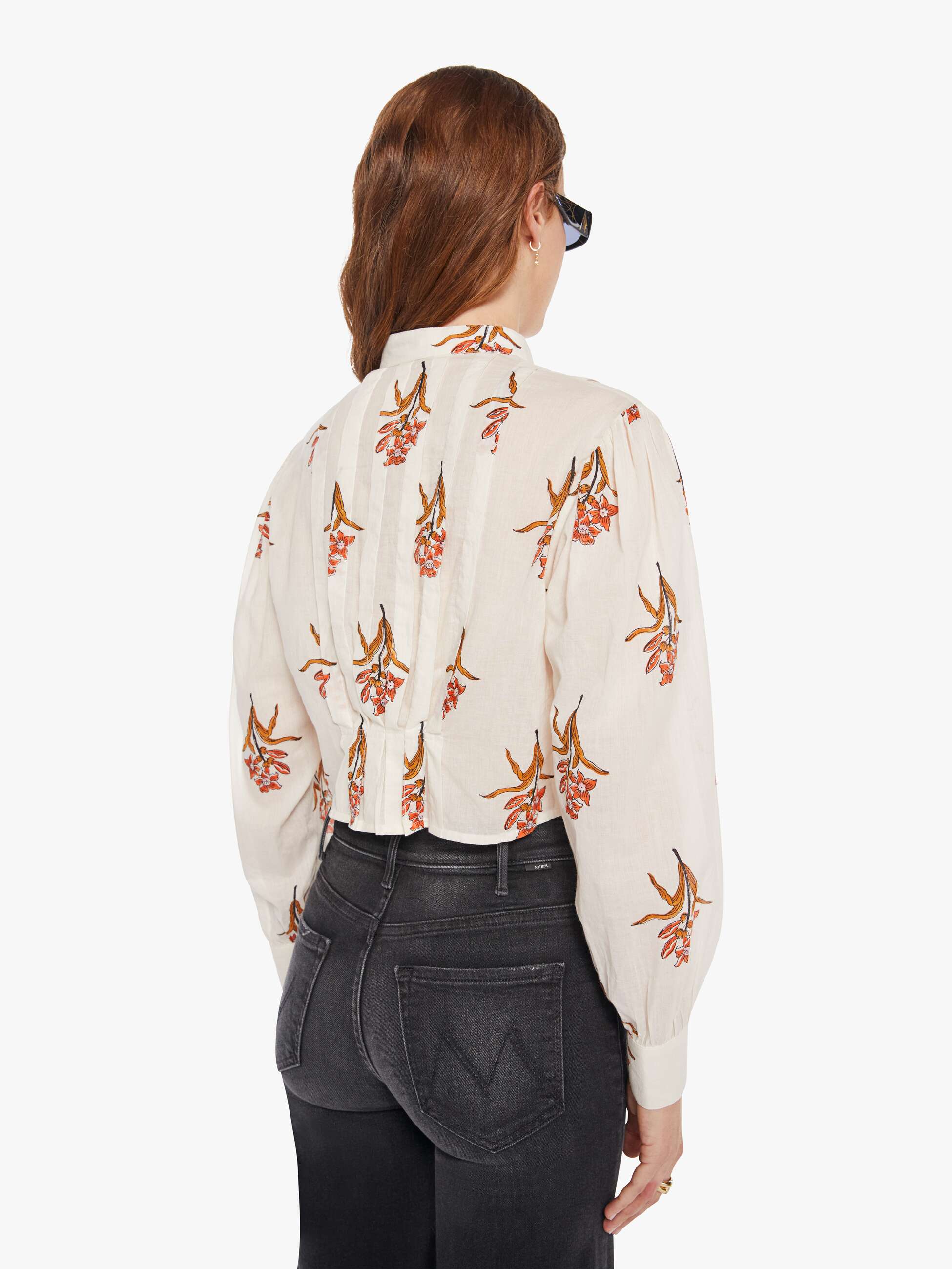 Brands Alix Of Bohemia Ryland Shirt | Mother Denim PERSIMMON FLOWER
