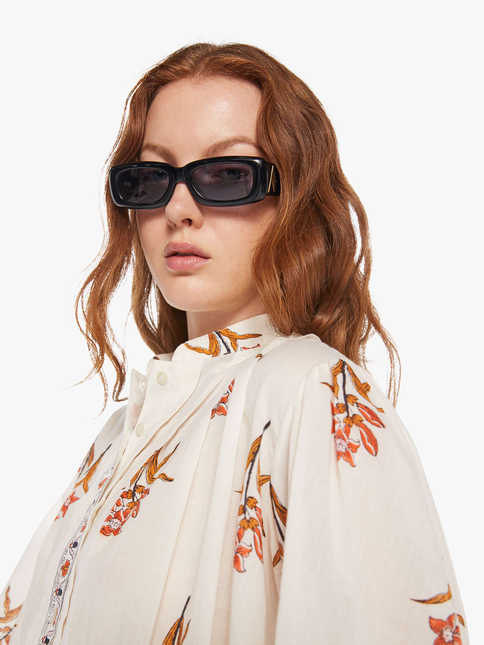 Brands Alix Of Bohemia Ryland Shirt | Mother Denim PERSIMMON FLOWER