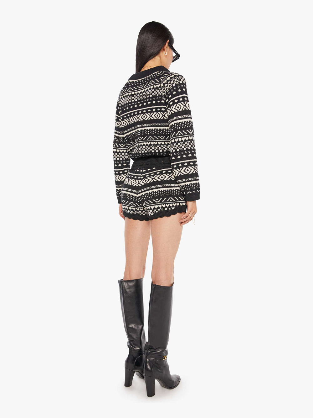 Brands Alix Of Bohemia Shea Short | Mother Denim BLACK MARBLE