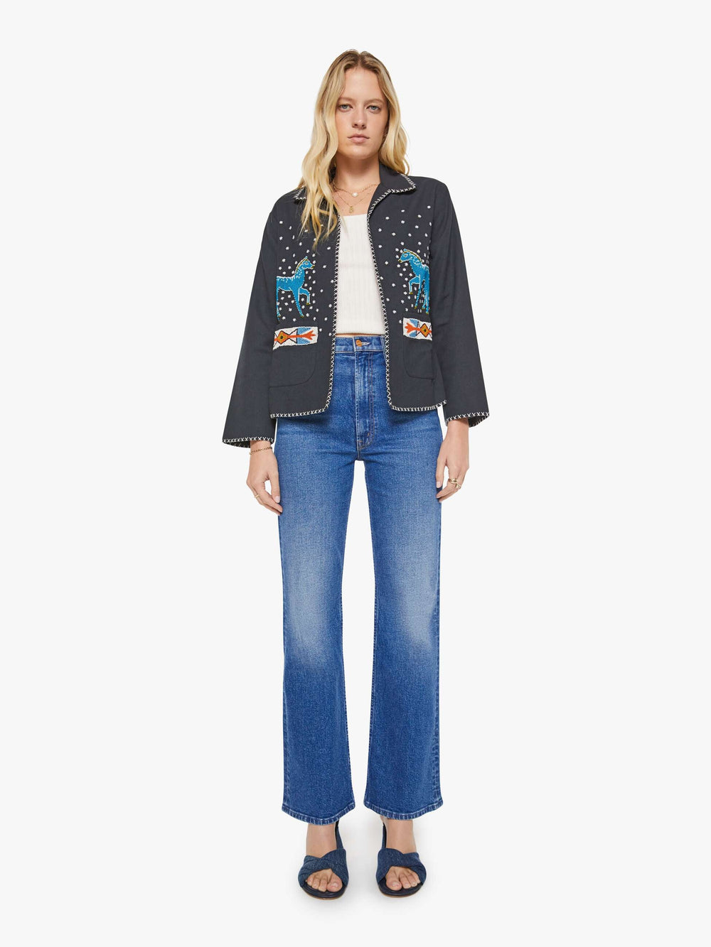 Brands Alix of Bohemia Francis Jacket | Mother Denim FETE MARE