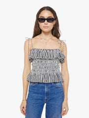 Brands Alix of Bohemia Clara Top | Mother Denim SIDESHOW CHECK