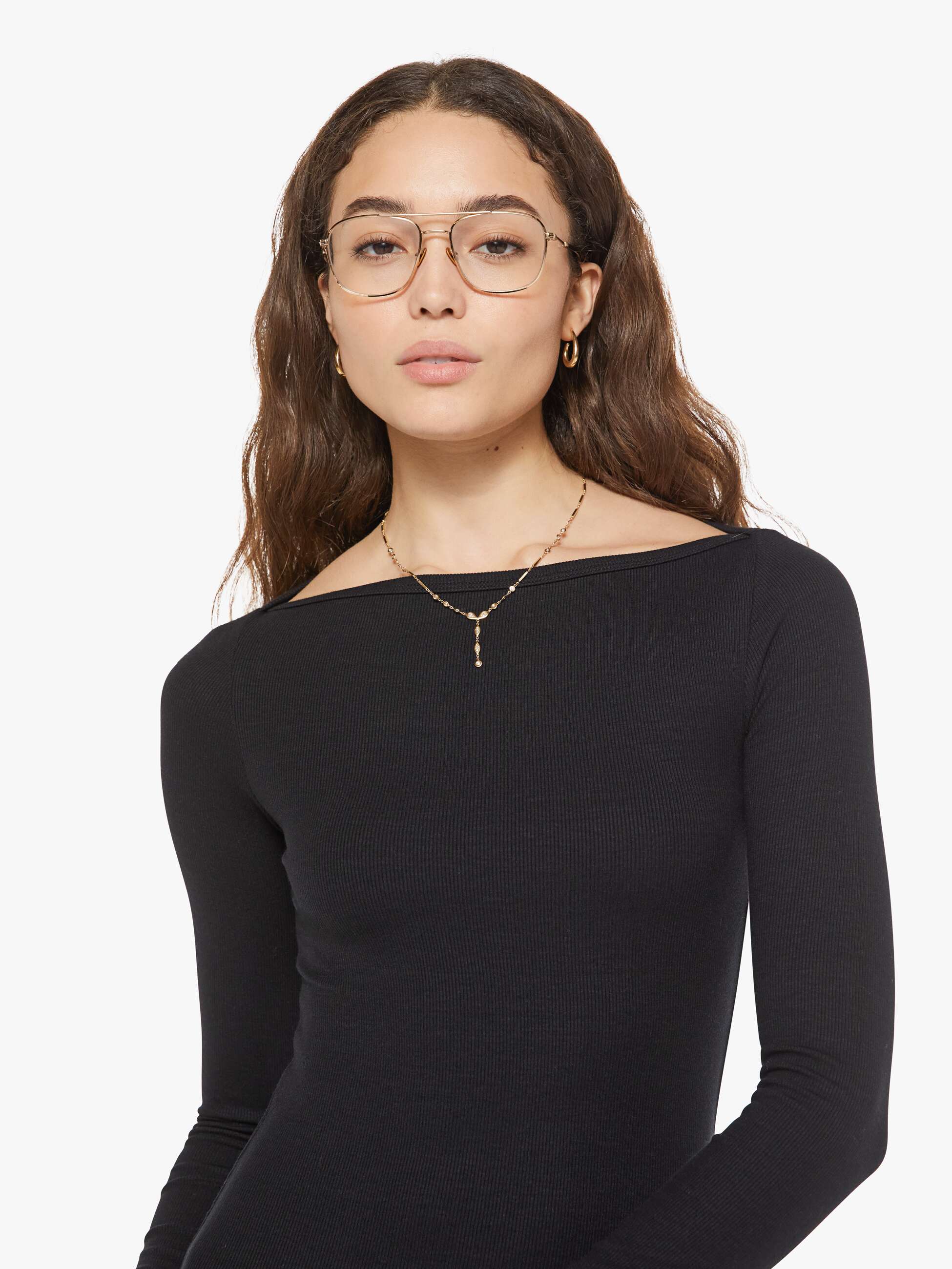 Brands Eterne L/S Boatneck Mini Dress | Mother Denim Black