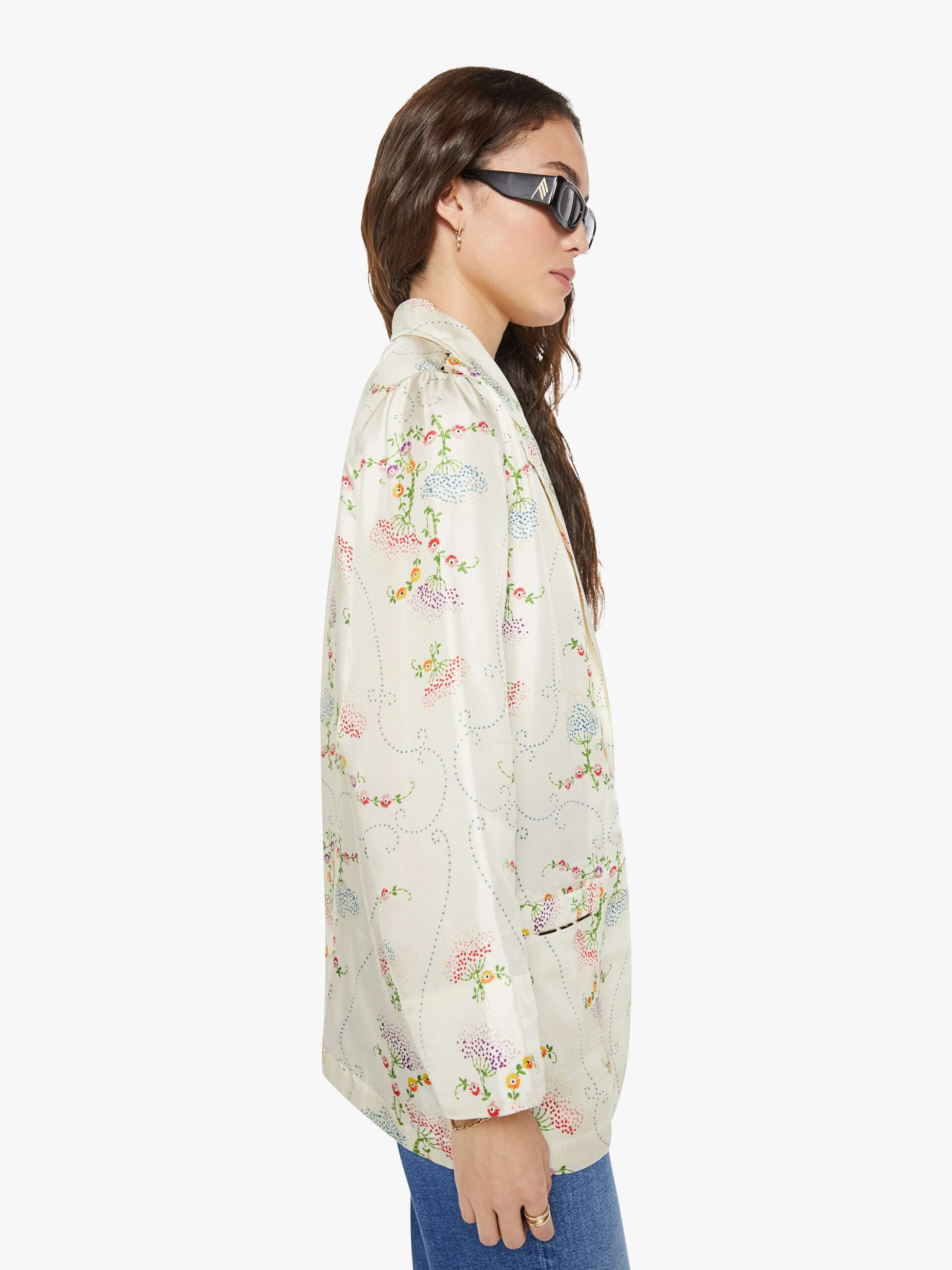 Brands La Prestic Ouiston Elichou Blazer | Mother Denim BRODERIE ECRU