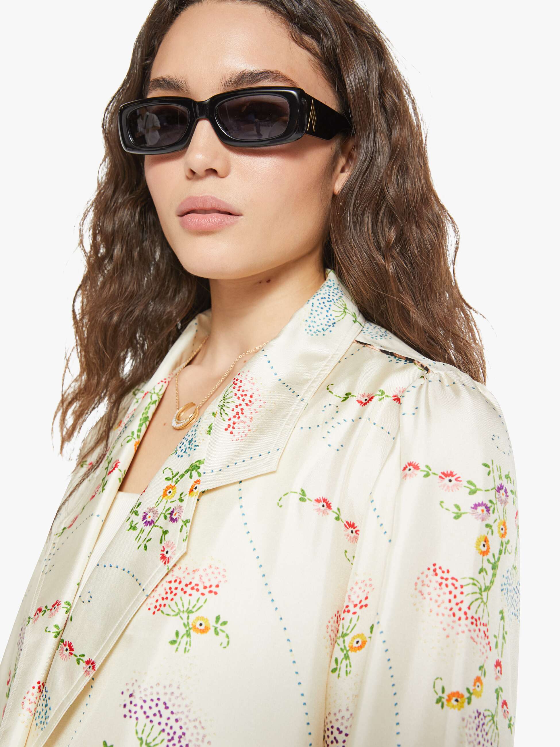 Brands La Prestic Ouiston Elichou Blazer | Mother Denim BRODERIE ECRU
