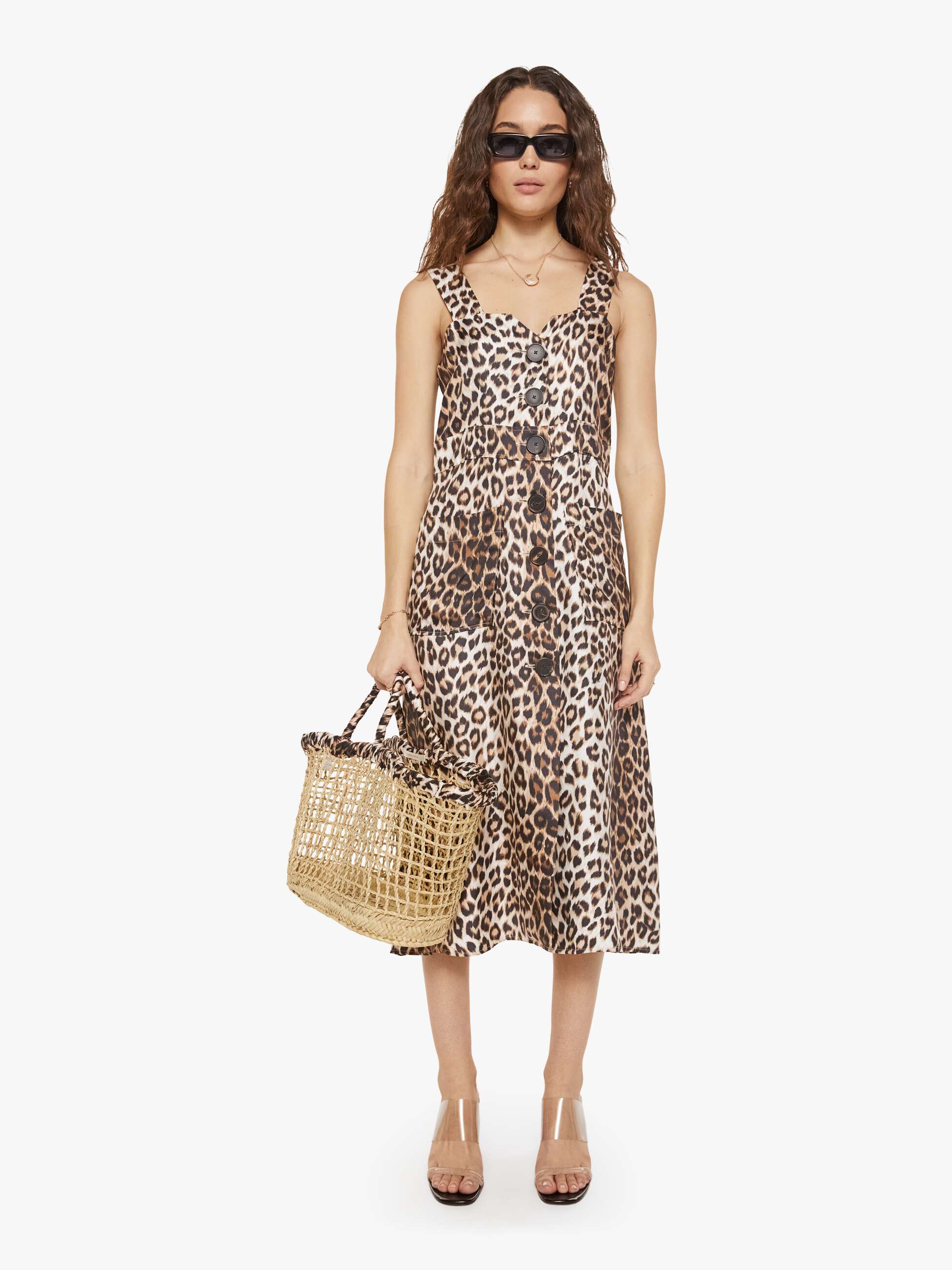 Brands La Prestic Ouiston Panier Ajoure Bag | Mother Denim PANTHERE