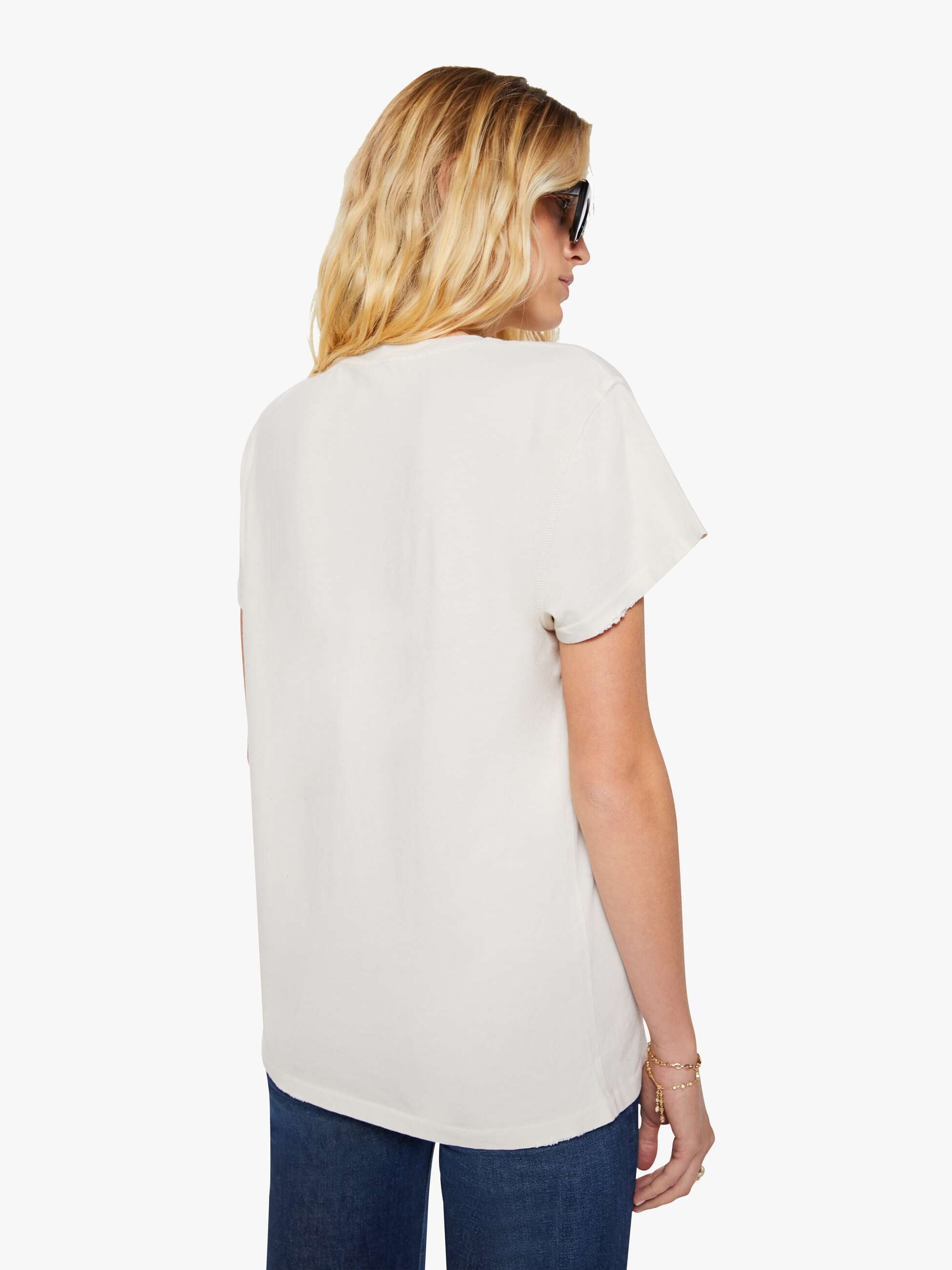 Brands MadeWorn Blondie Tee | Mother Denim White (Natural)