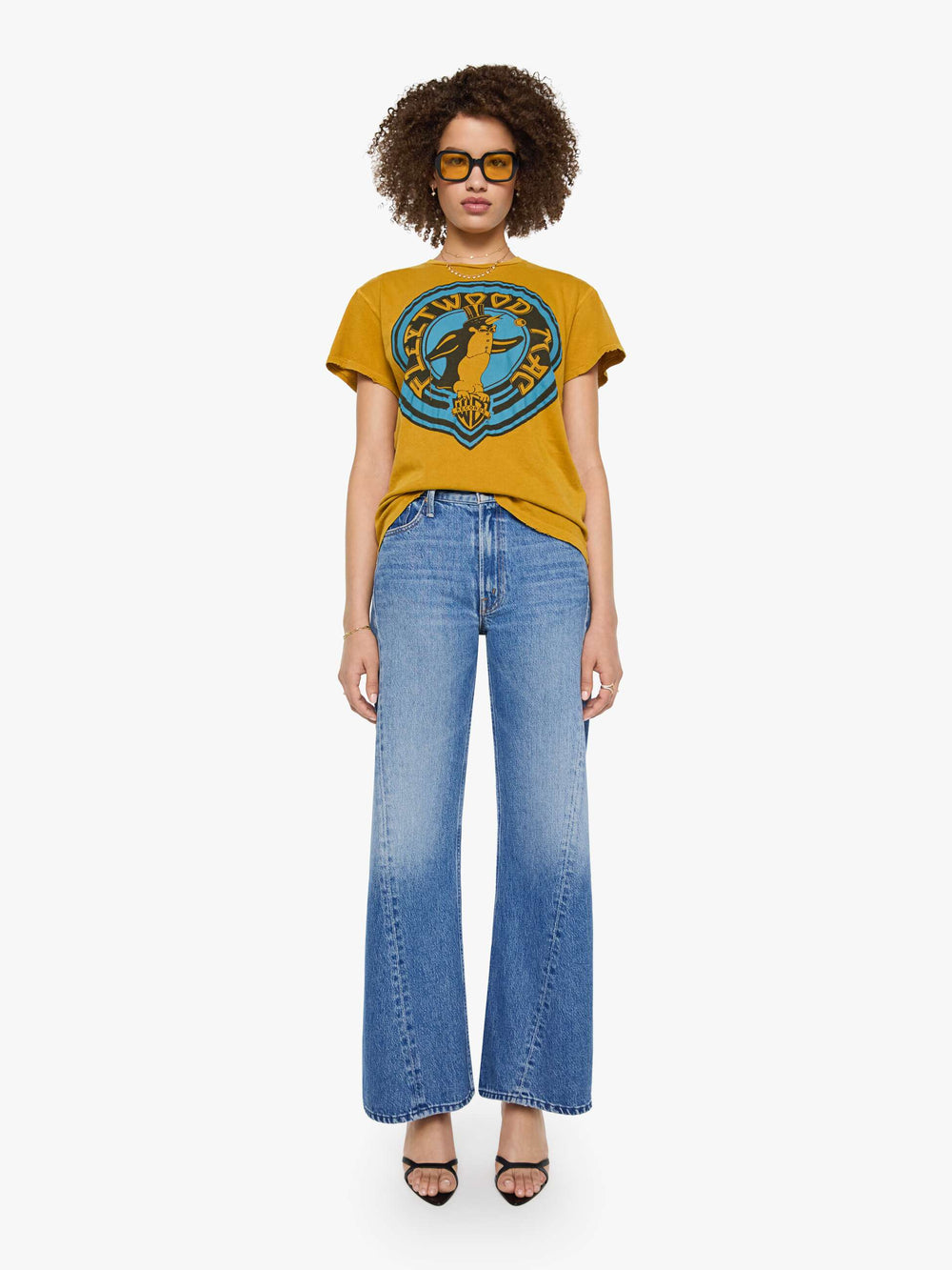 Brands MadeWorn Fleetwood Mac Tee | Mother Denim MUSTARD