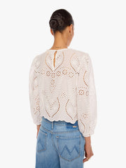 Brands Natalie Martin Lisa Top | Mother Denim ATHENA EMBROIDERY SALT