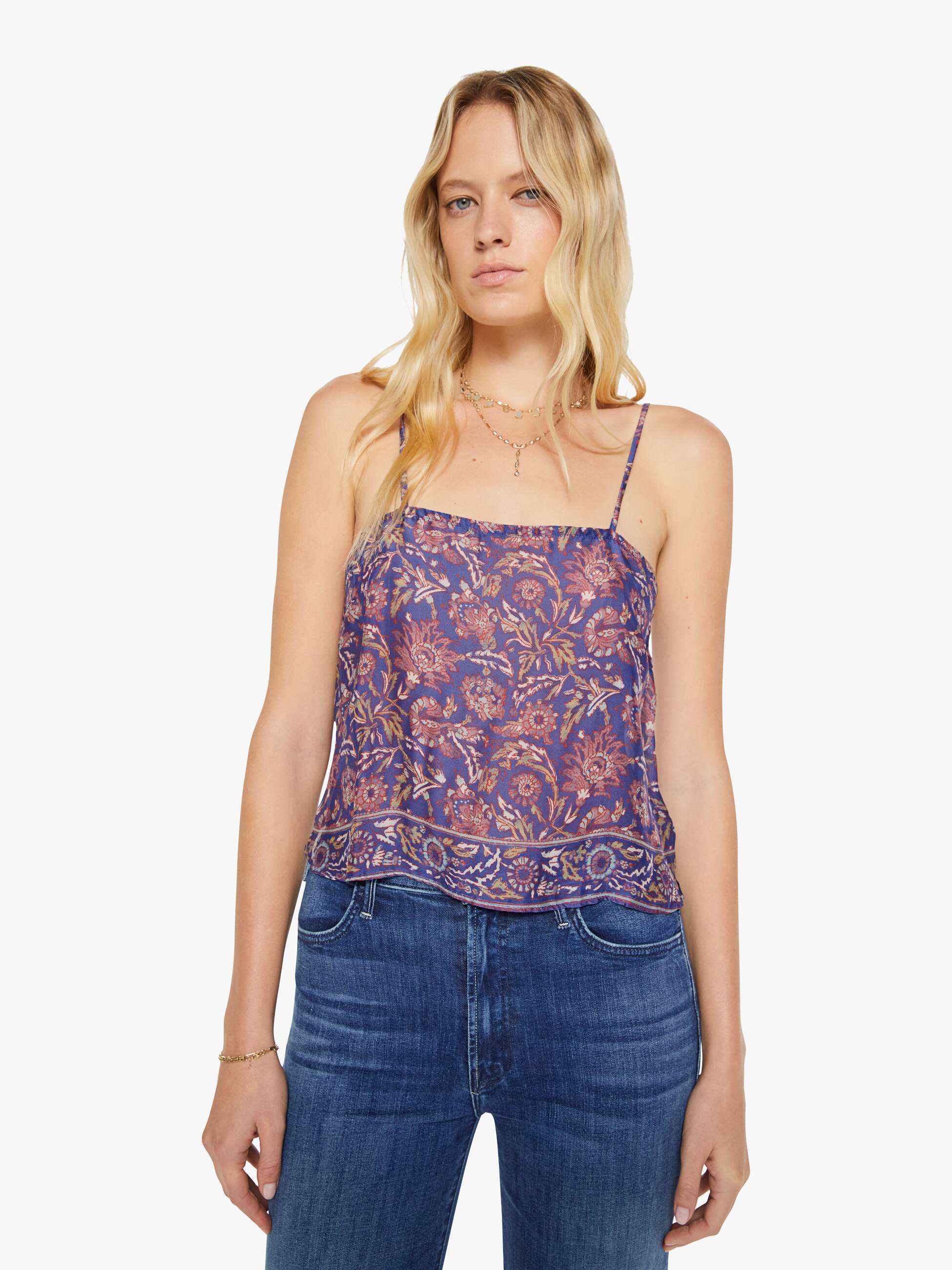Brands Natalie Martin Fern Cami | Mother Denim ARTICHOKE MARINER