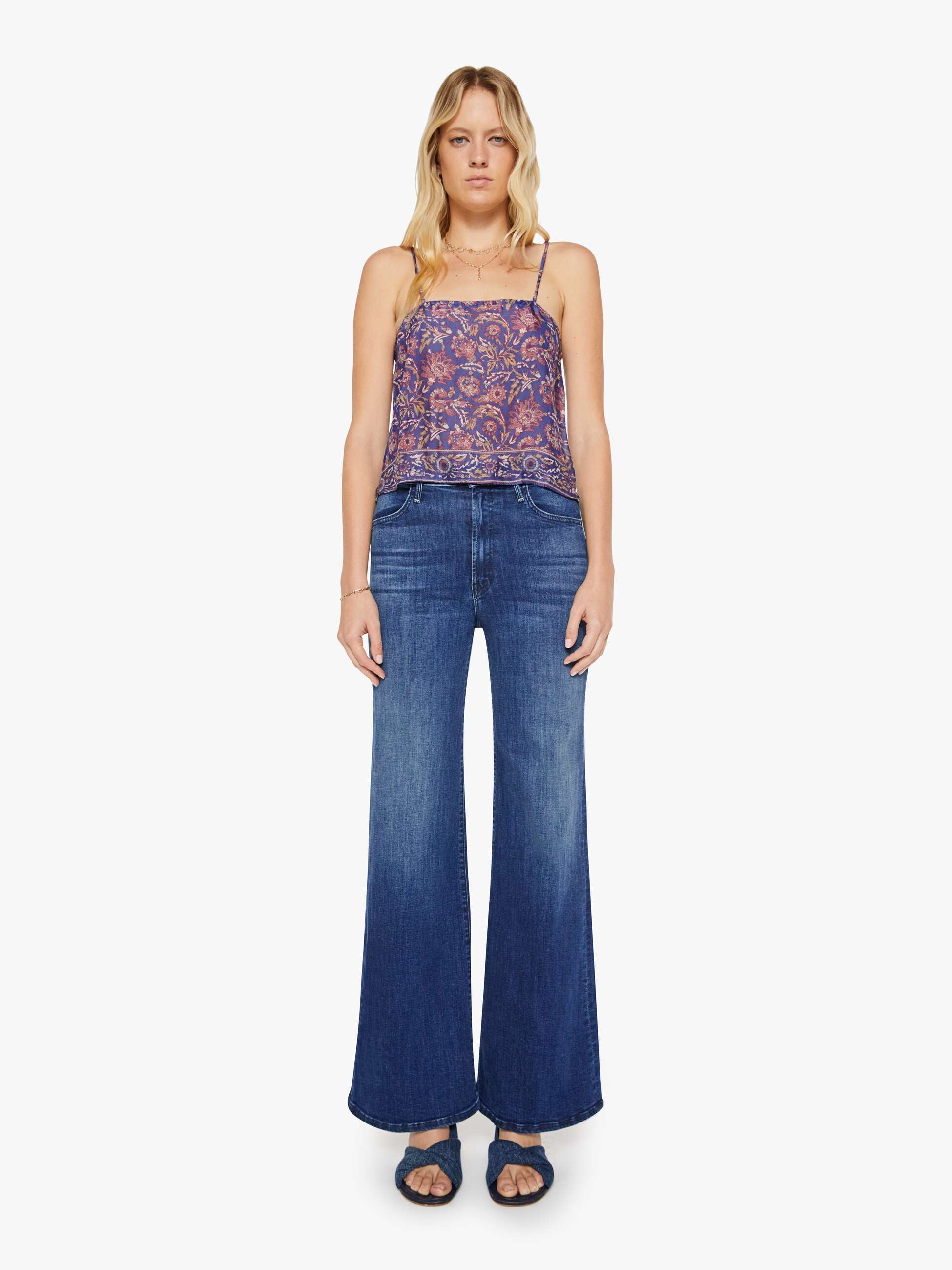Brands Natalie Martin Fern Cami | Mother Denim ARTICHOKE MARINER