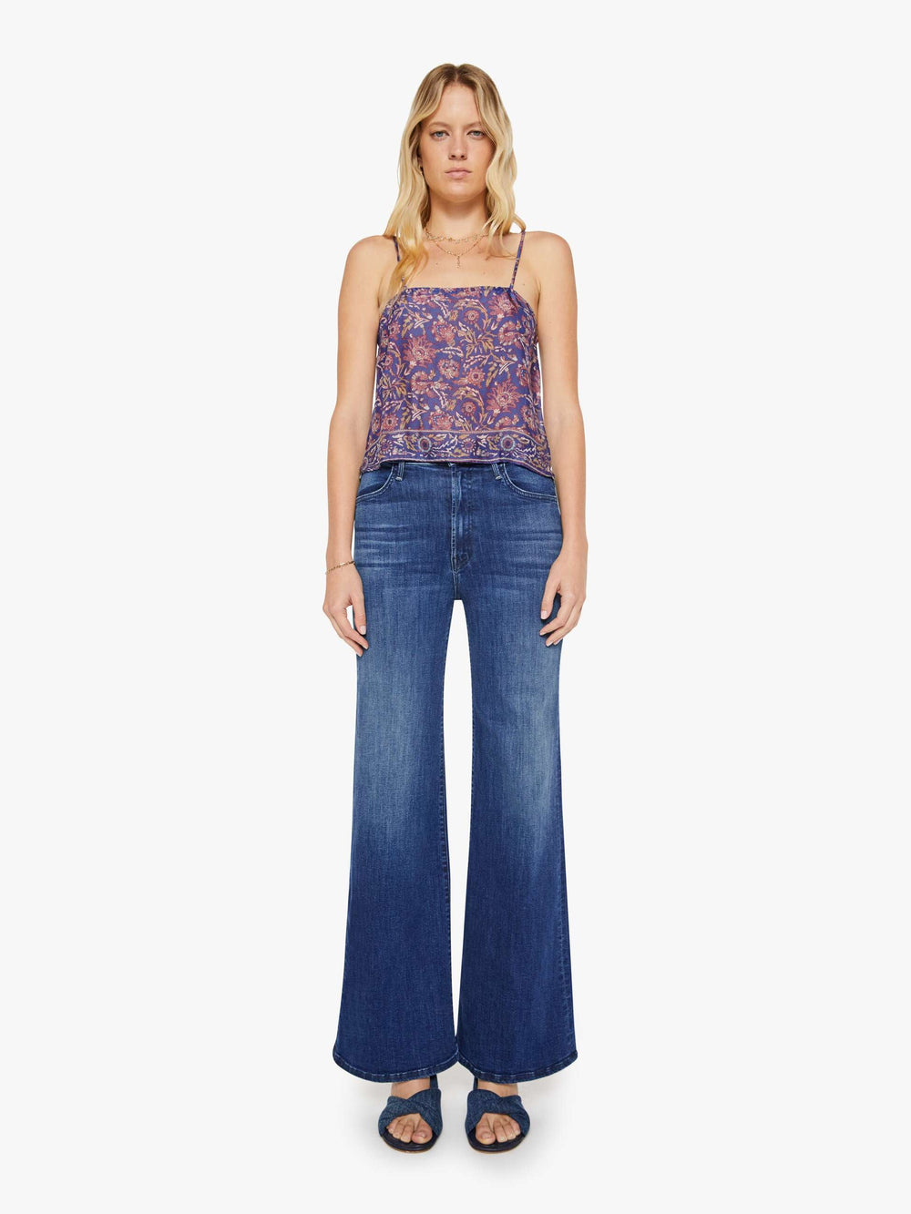 Brands Natalie Martin Fern Cami | Mother Denim ARTICHOKE MARINER