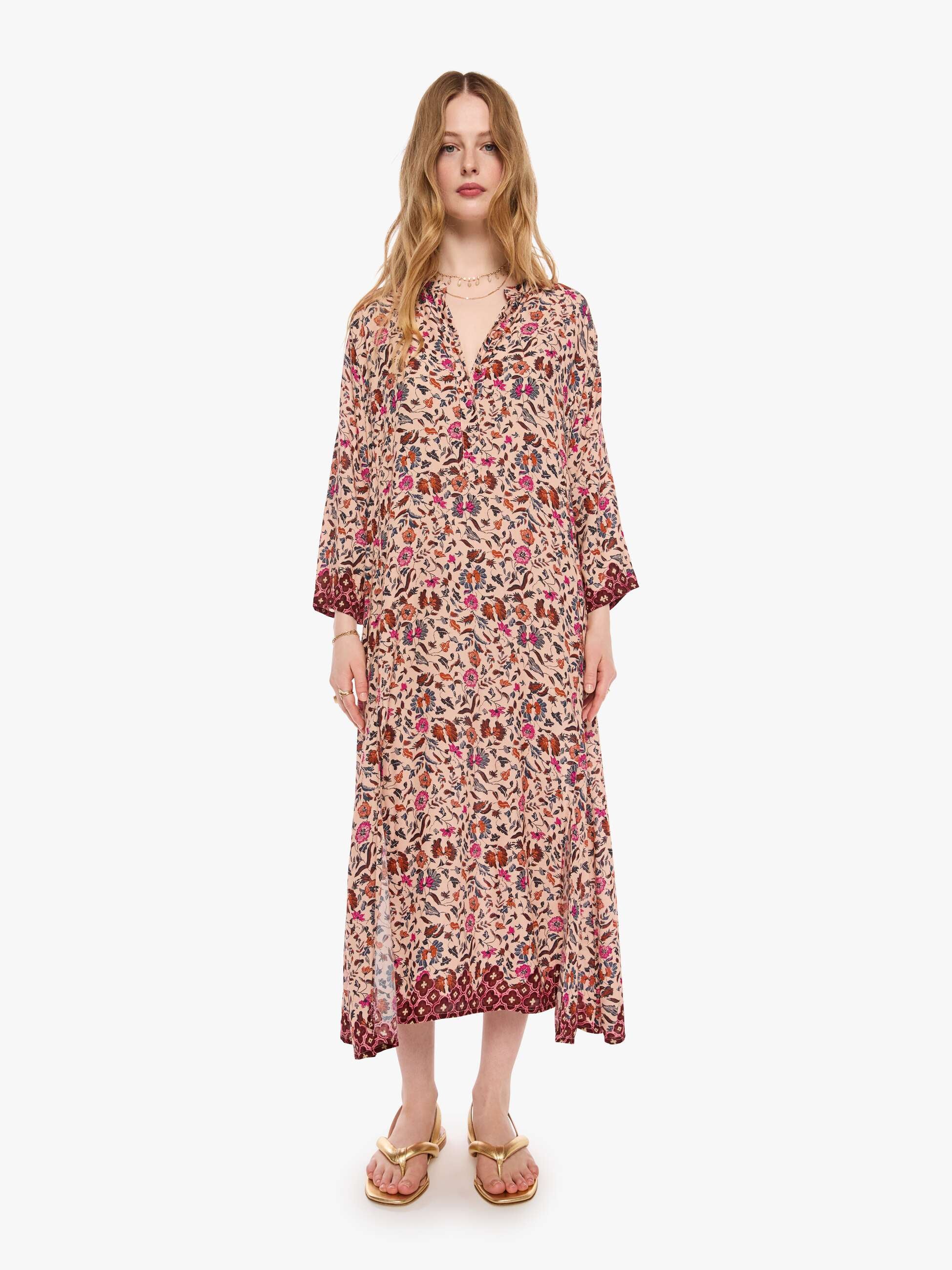 Brands Natalie Martin Isobel Dress | Mother Denim WILDFLOWER SPICE