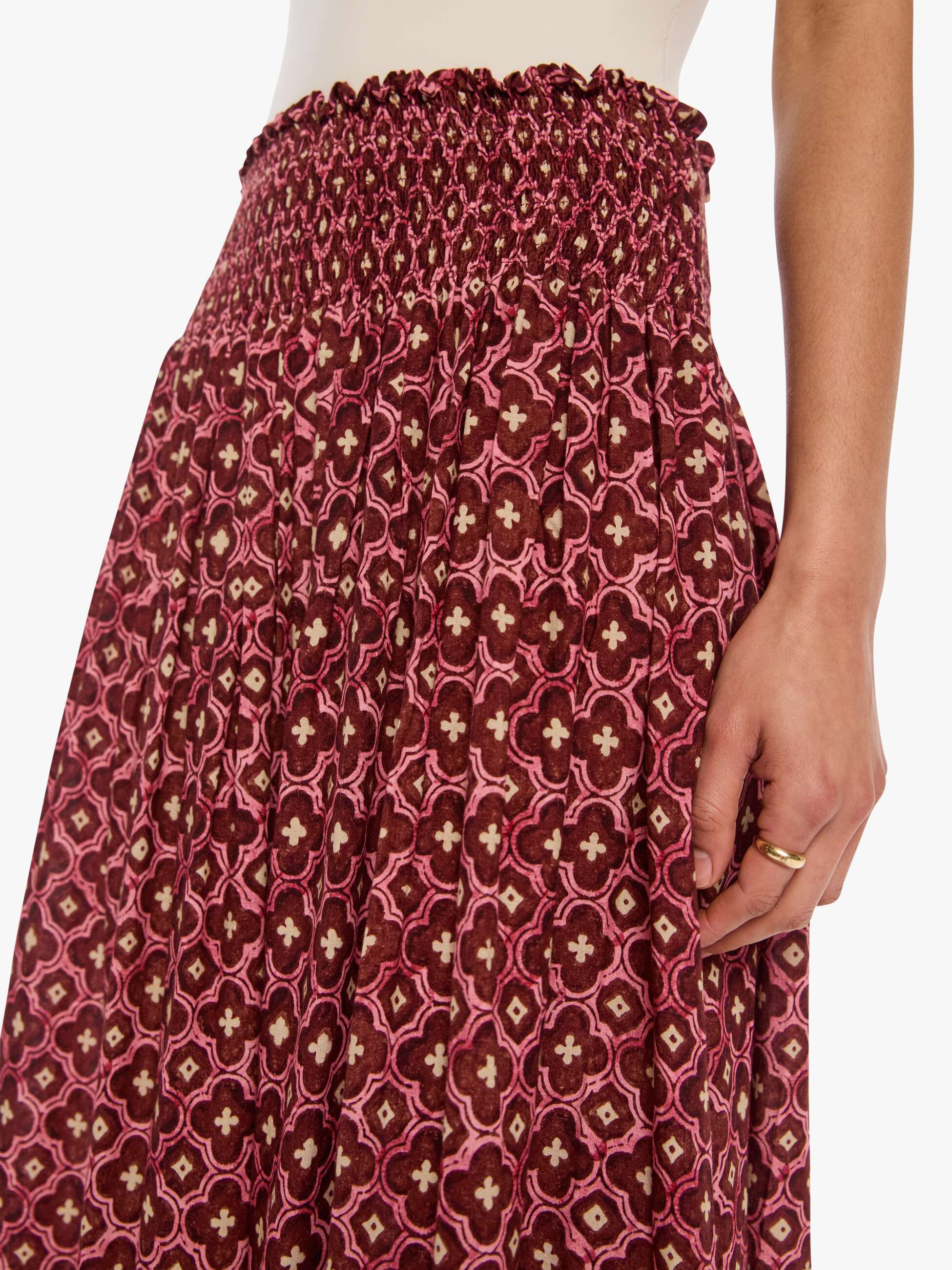 Brands Natalie Martin Bella Skirt | Mother Denim MOSAIC SPICE