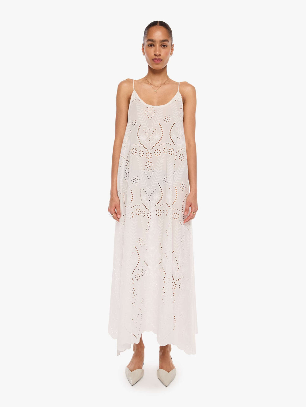 Brands Natalie Martin Heather Maxi | Mother Denim ATHENA EMBROIDERY SALT
