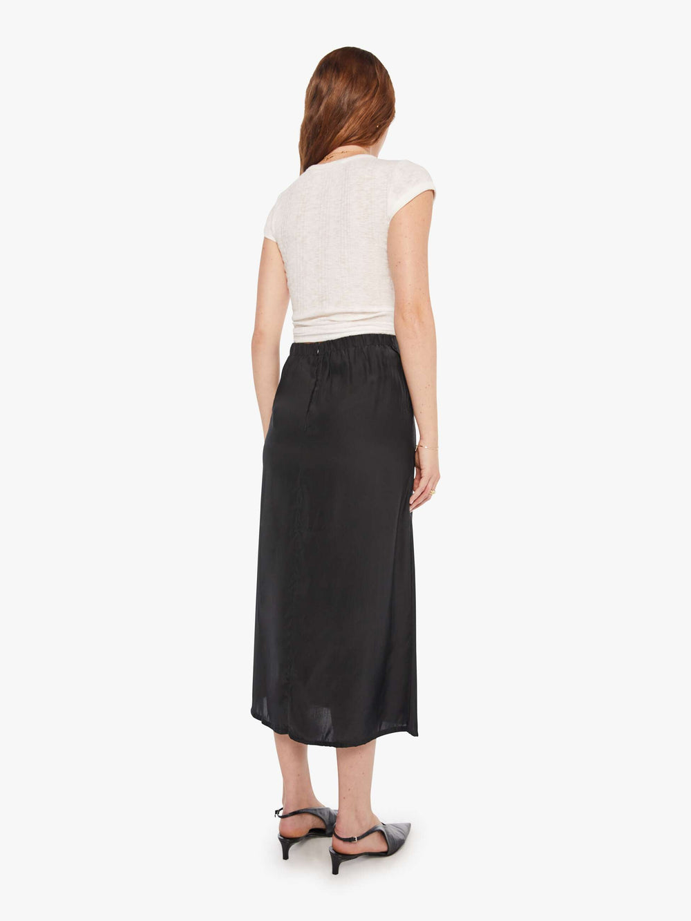 Brands Natalie Martin Anita Skirt | Mother Denim Black