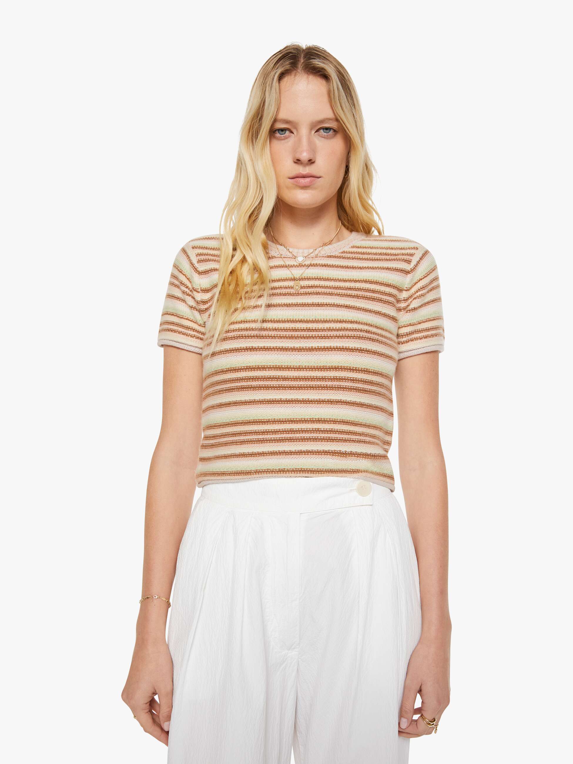 Brands SABLYN Jude Tee | Mother Denim BUTTERCUP