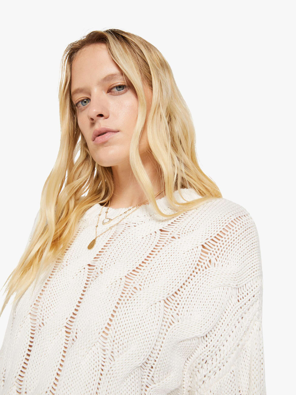 Brands SABLYN Tristan D Pullover | Mother Denim GARDENIA