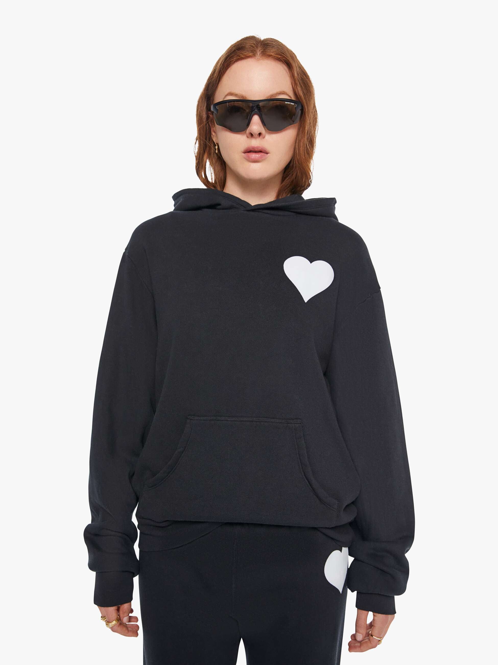 Brands SPRWMN Heart Sweatpant | Mother Denim Black