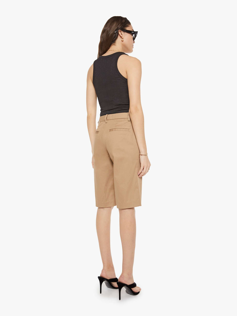 Brands SPRWMN Bermuda Trousers | Mother Denim White (Open)