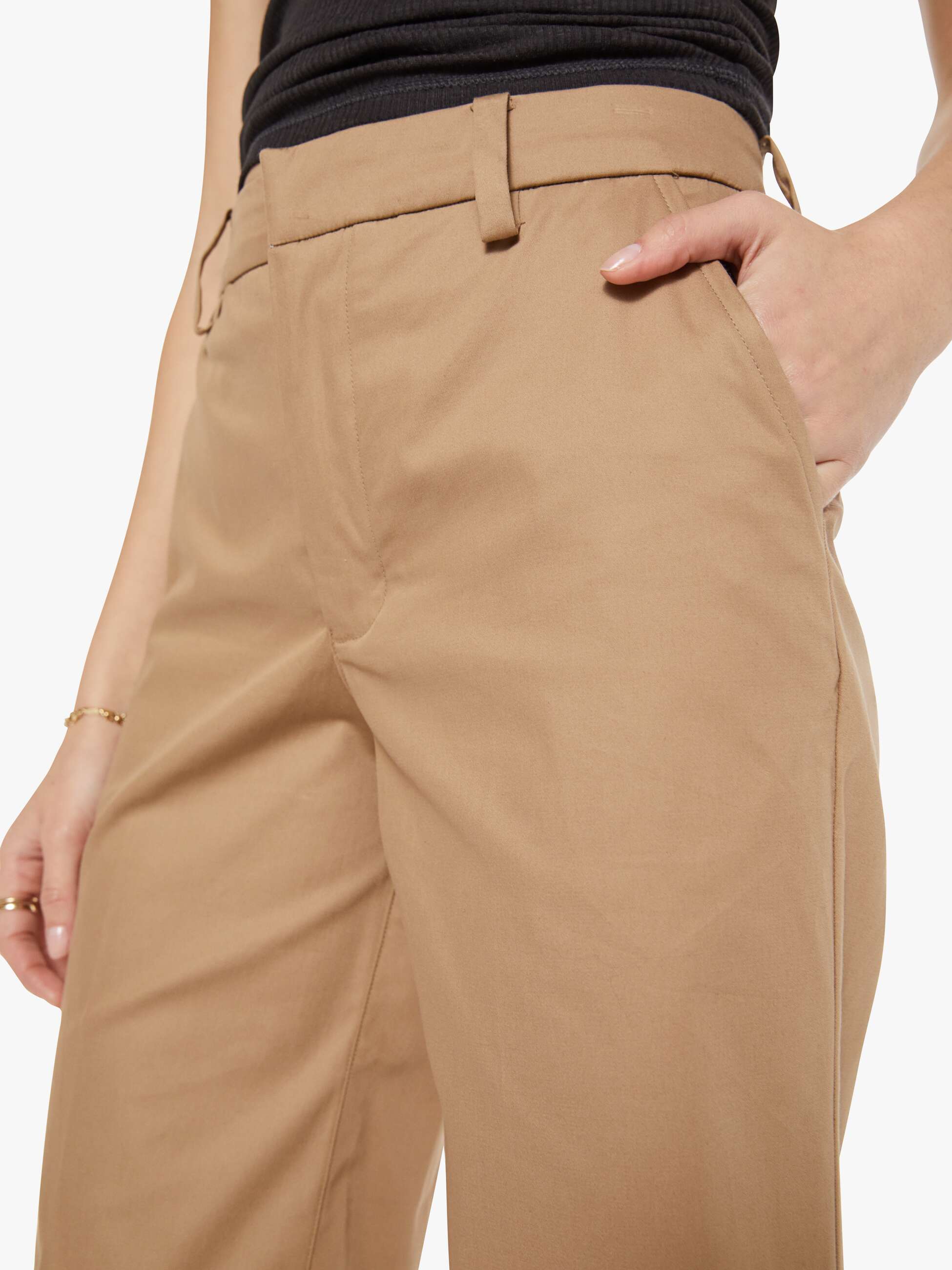 Brands SPRWMN Bermuda Trousers | Mother Denim White (Open)