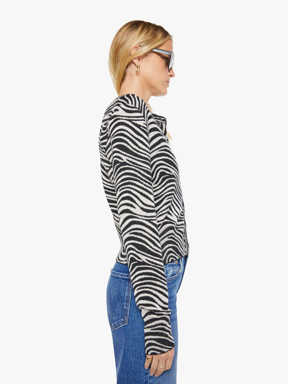 Brands SPRWMN Baby Cardigan | Mother Denim ZEBRA