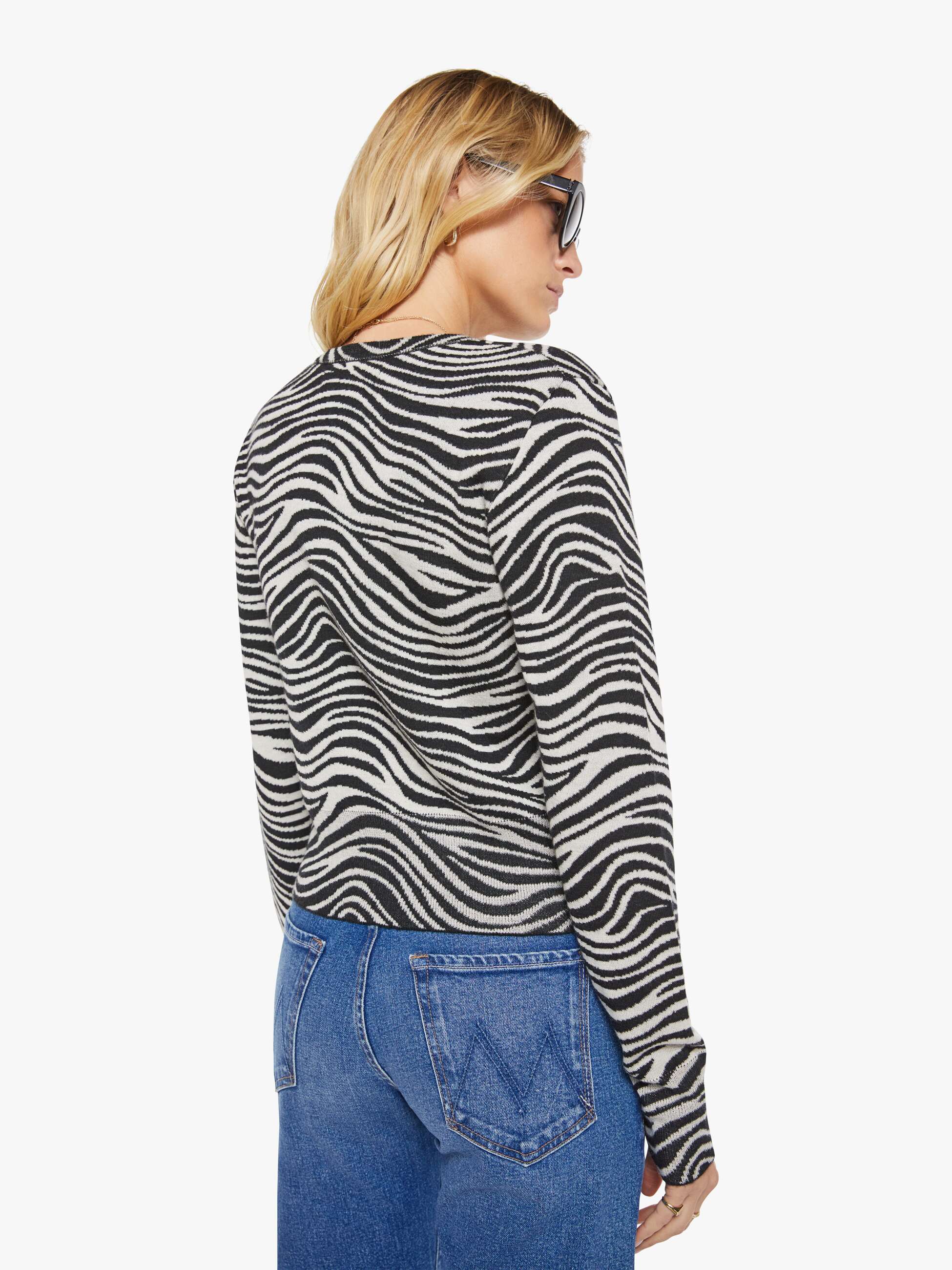 Brands SPRWMN Baby Cardigan | Mother Denim ZEBRA