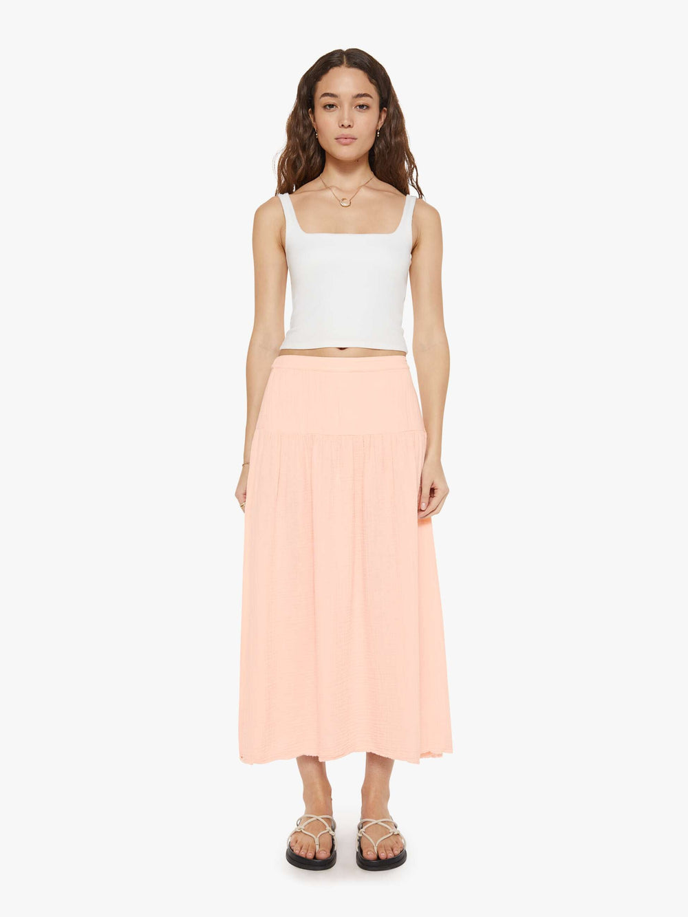 Brands XiRENA Evelyn Skirt | Mother Denim PINK DAWN