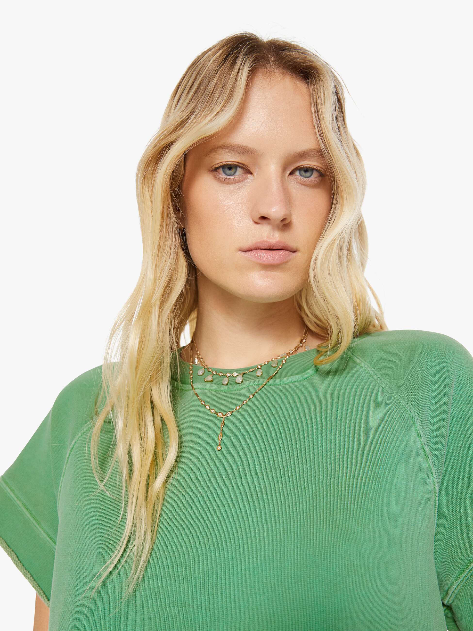 Brands XiRENA Callie Sweatshirt | Mother Denim ALOE GREEN