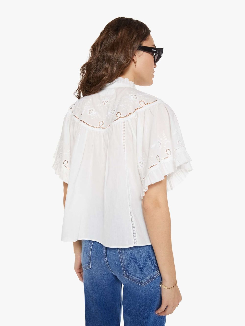 Brands XiRENA Mae Shirt | Mother Denim White