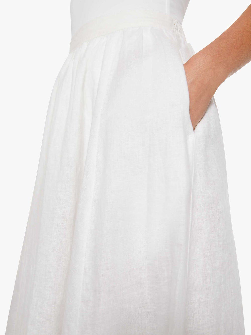Brands XiRENA Lucille Skirt | Mother Denim White