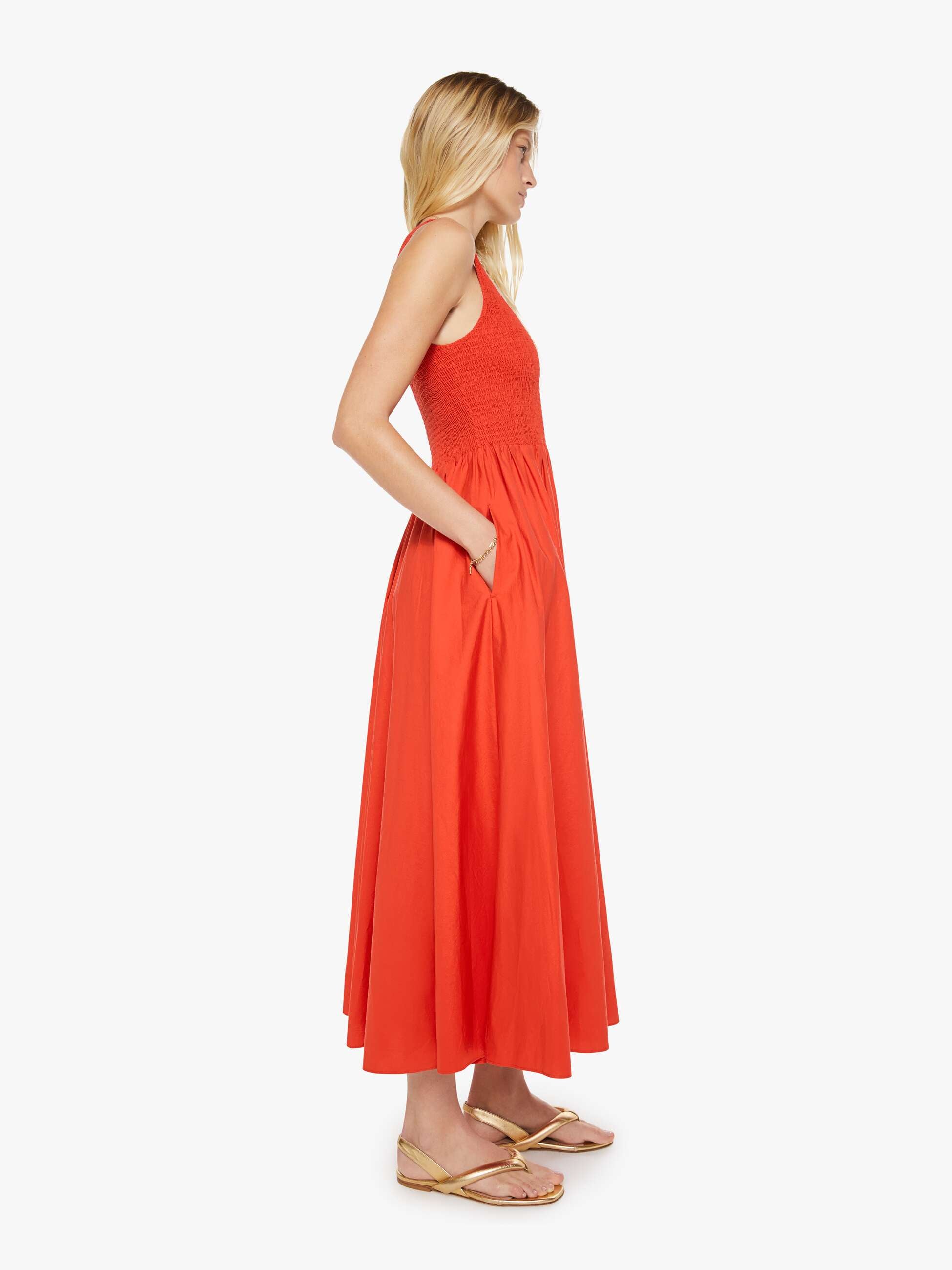 Brands XiRENA Florence Dress | Mother Denim RED FLASH