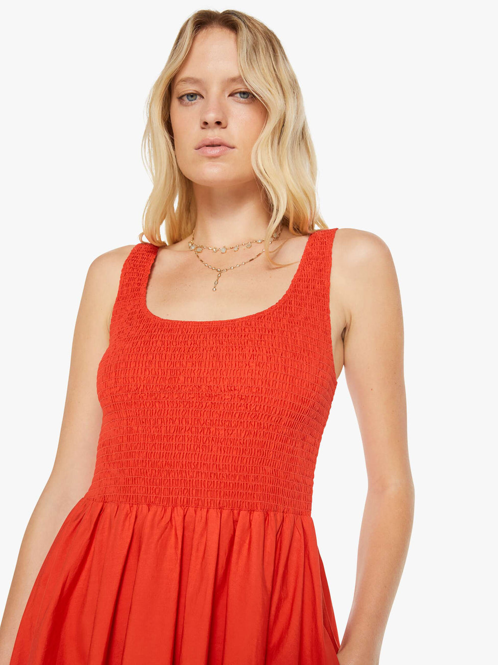Brands XiRENA Florence Dress | Mother Denim RED FLASH