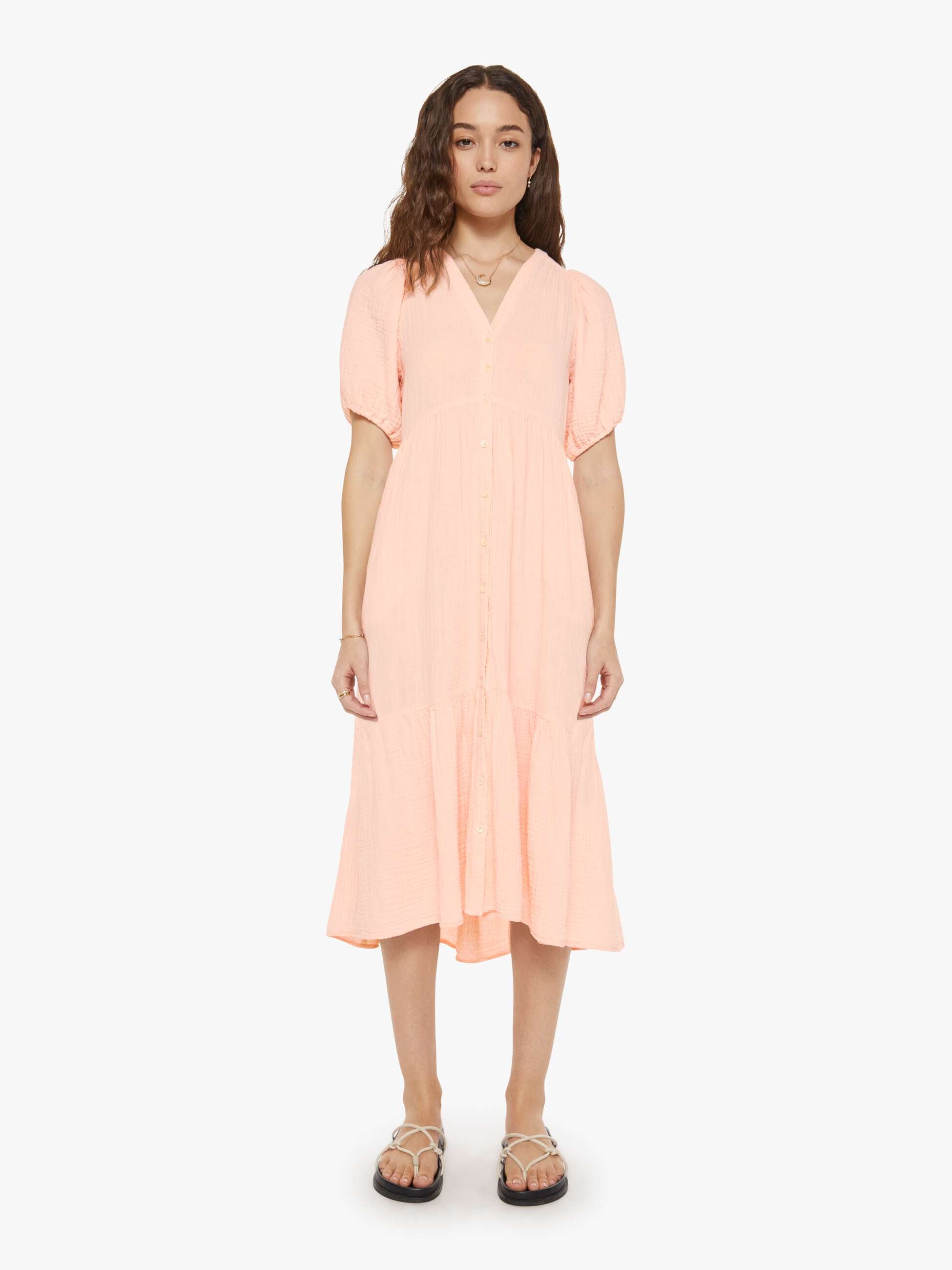 Brands XiRENA Lennox Dress | Mother Denim PINK DAWN