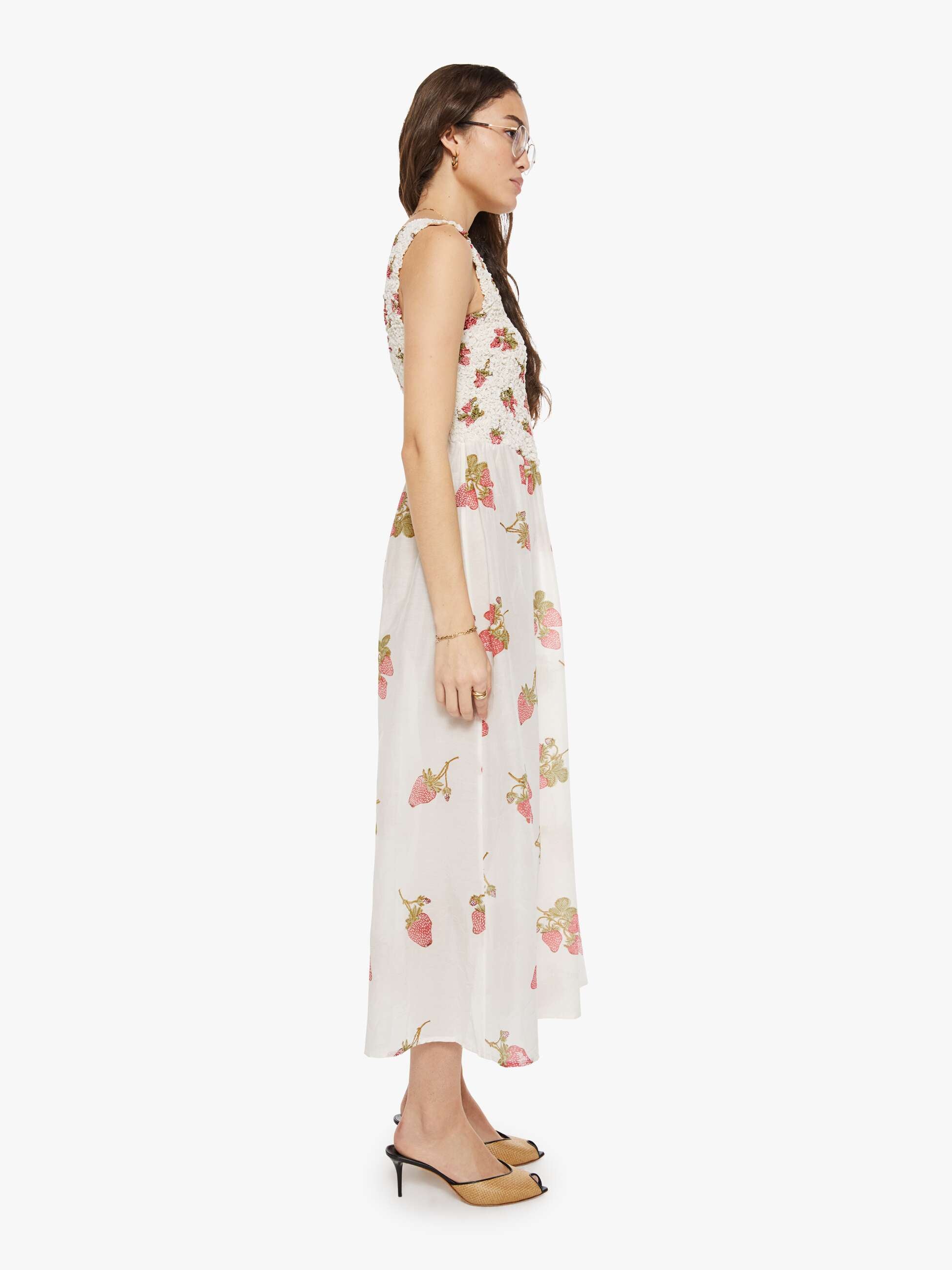 Brands Alix of Bohemia Kay Dress | Mother Denim STRAWBERRY DOT