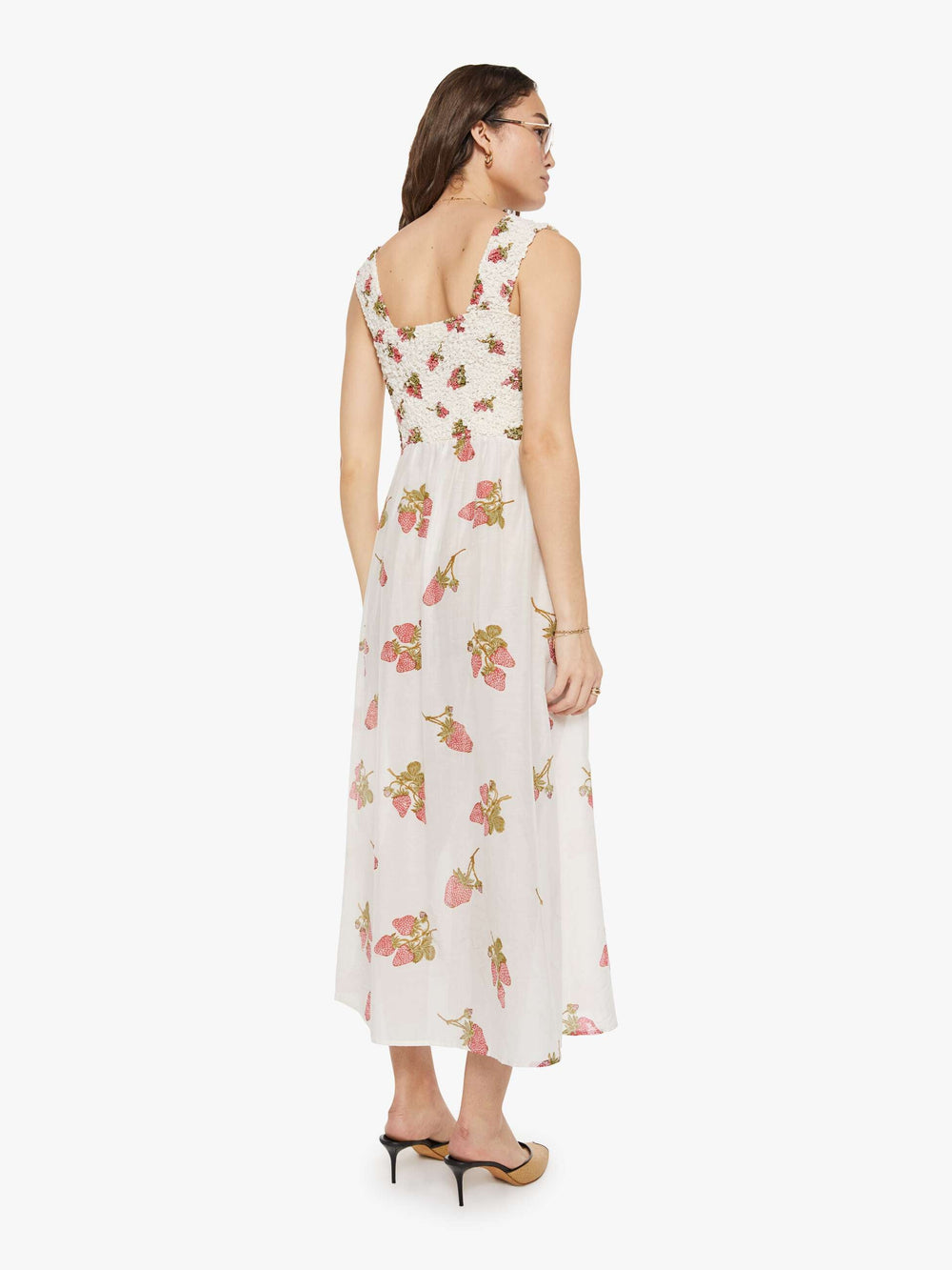 Brands Alix of Bohemia Kay Dress | Mother Denim STRAWBERRY DOT