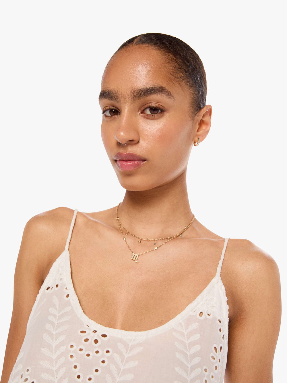 Brands Natalie Martin Heather Maxi | Mother Denim ATHENA EMBROIDERY SALT