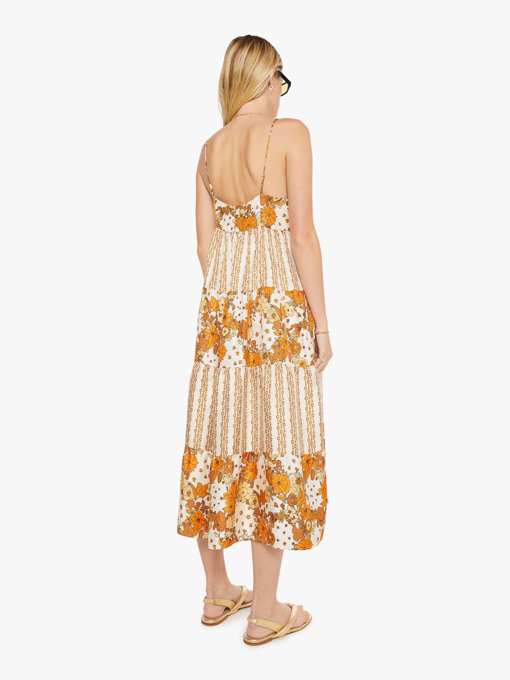 Brands La Prestic Ouiston Fidji Dress | Mother Denim FLOWER POWER