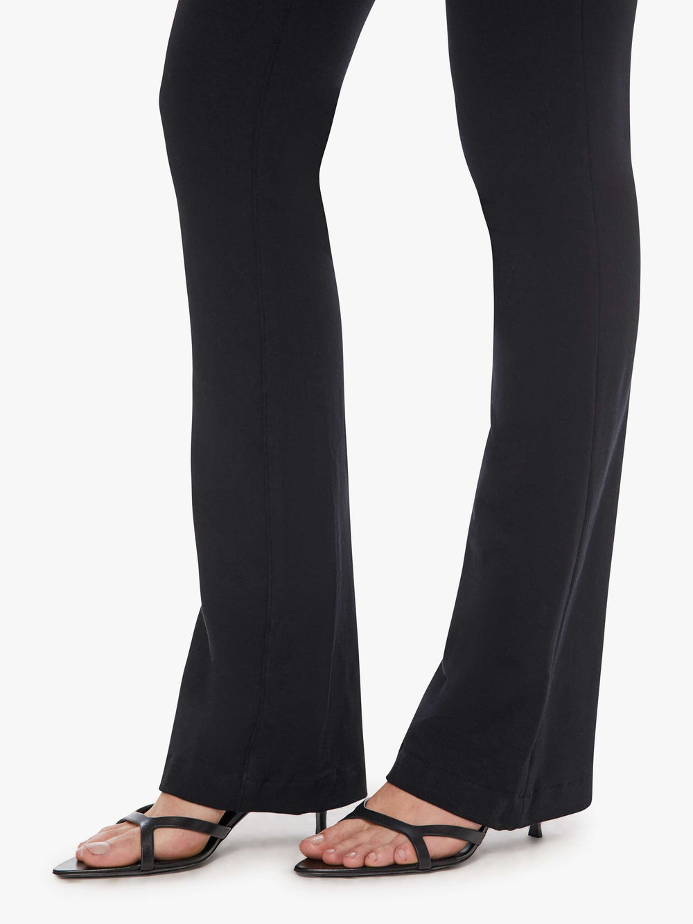 Brands SPRWMN MICRO FLARE BLACK | Mother Denim Black
