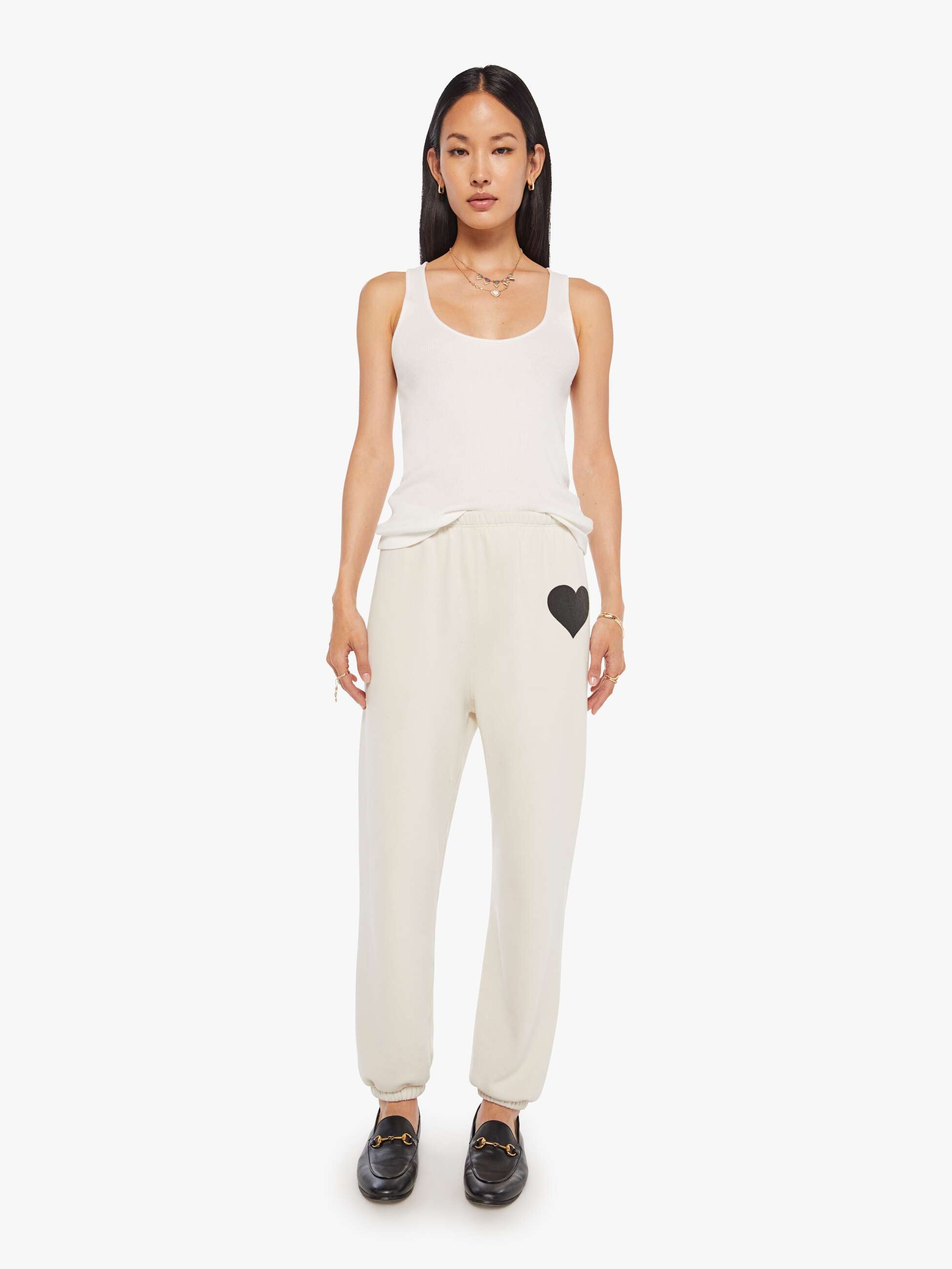 Brands SPRWMN Heart Sweatpant | Mother Denim Natural