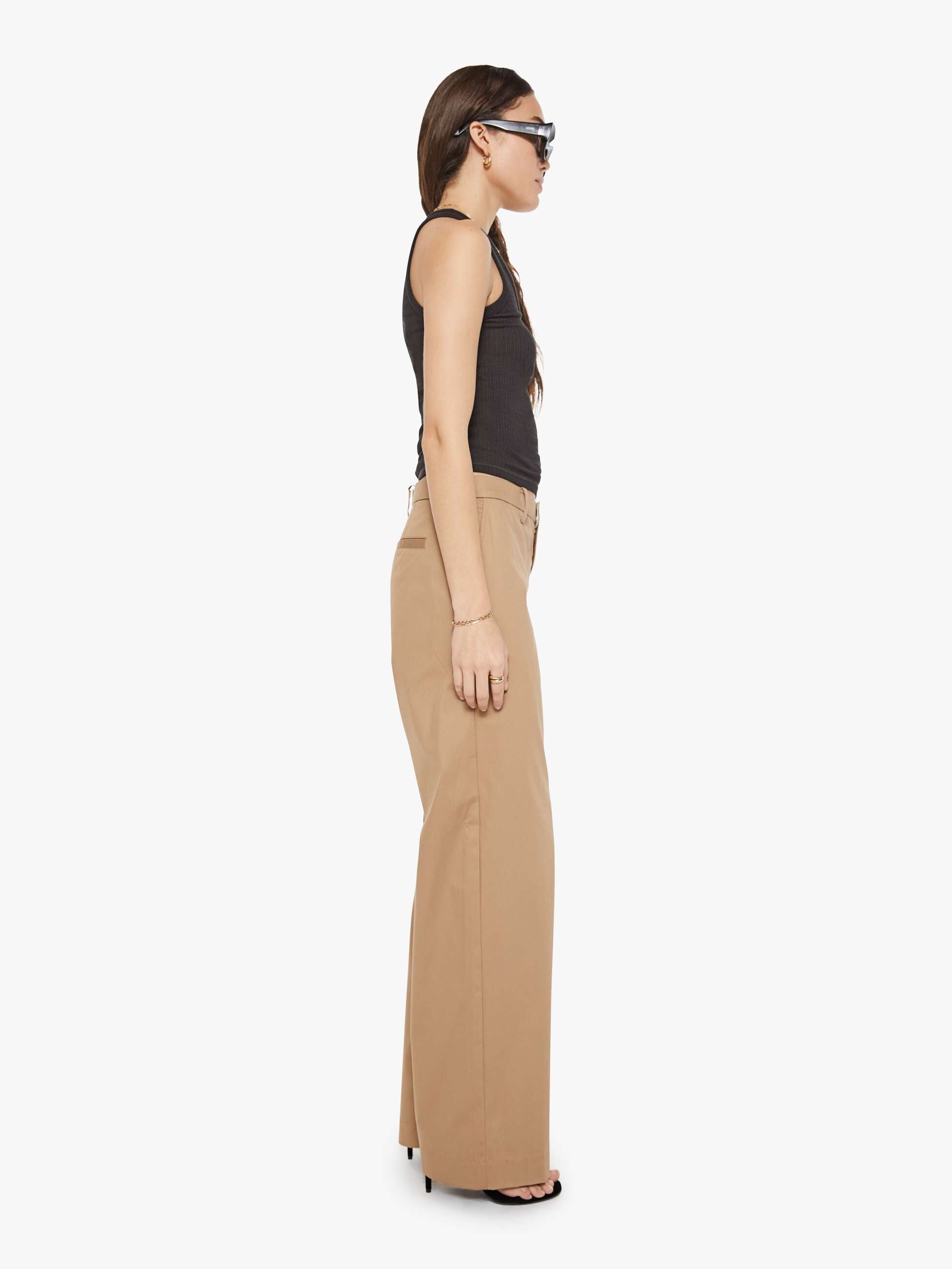 Brands SPRWMN Straight Leg Trousers | Mother Denim White (Open)