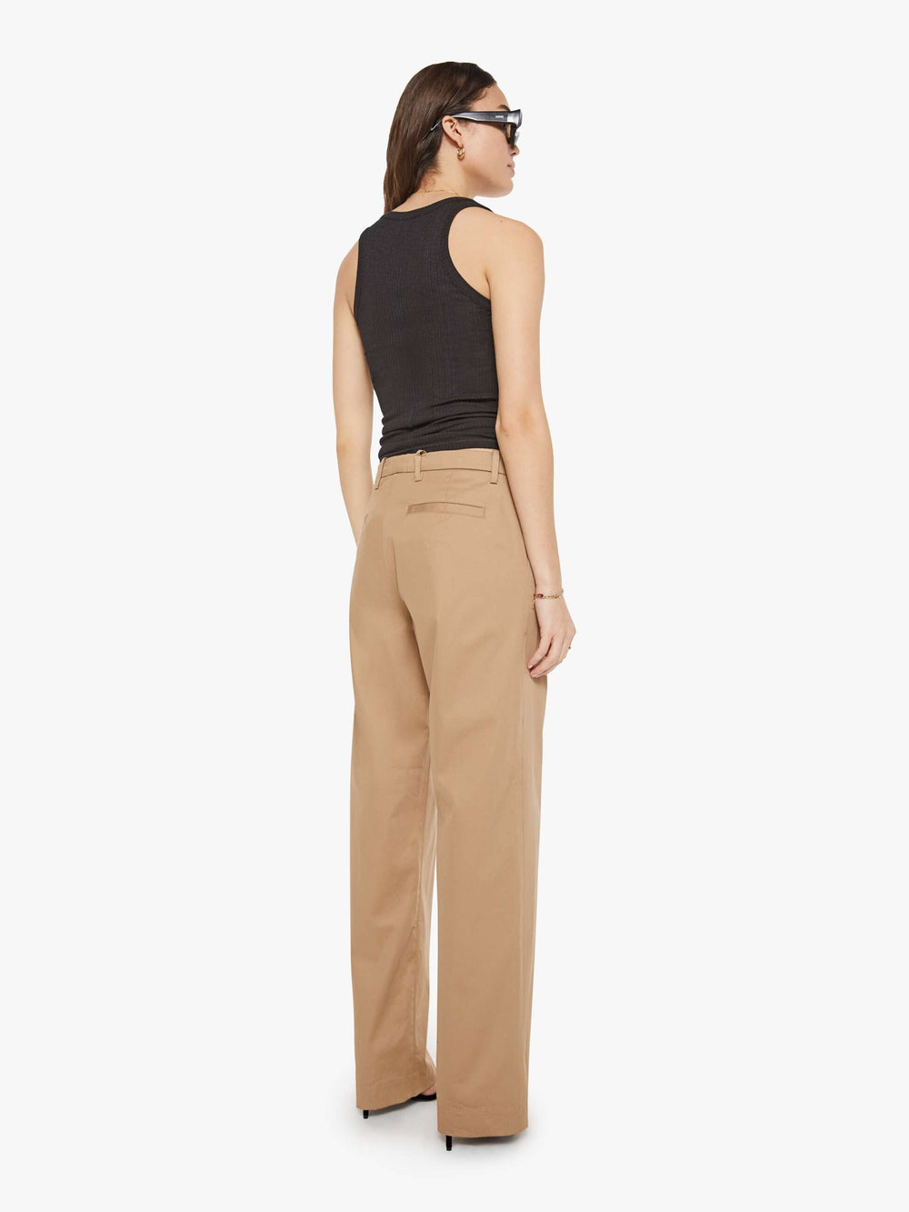 Brands SPRWMN Straight Leg Trousers | Mother Denim White (Open)