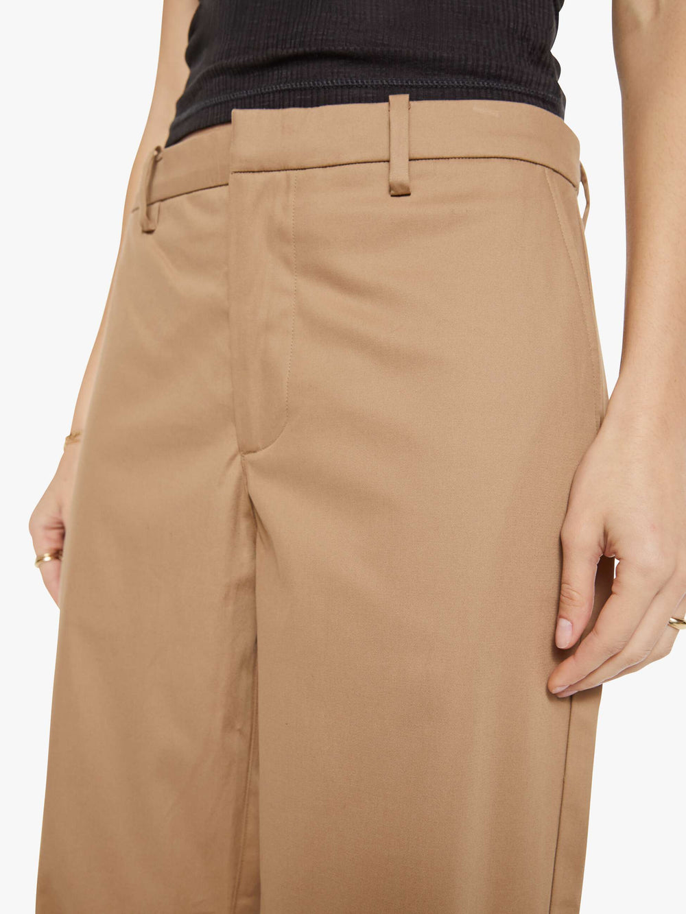 Brands SPRWMN Straight Leg Trousers | Mother Denim White (Open)