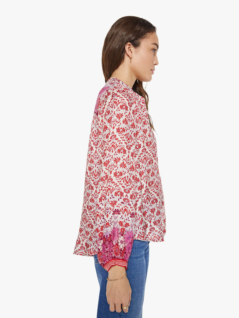 Brands XiRENA Faye Shirt | Mother Denim CRUSHBERRY