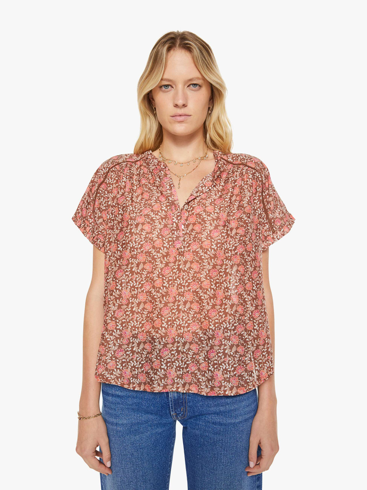 Brands XiRENA Baylee Top | Mother Denim SIENNA PETALS